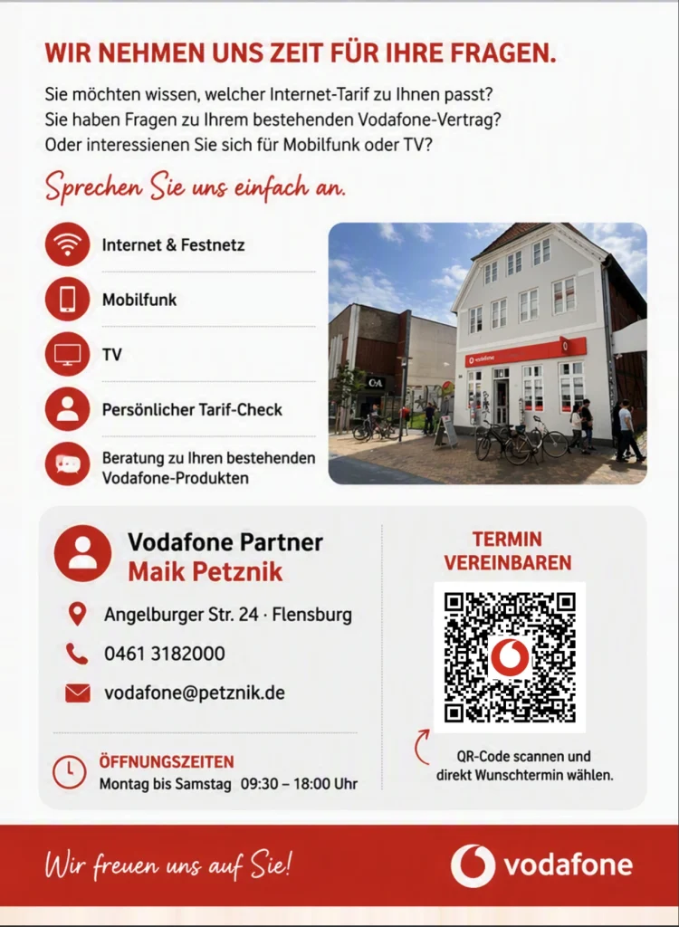 Bei uns bekommst du eine Beratung wie du es dir wünscht und auf deine Bedürfnisse angepasst.